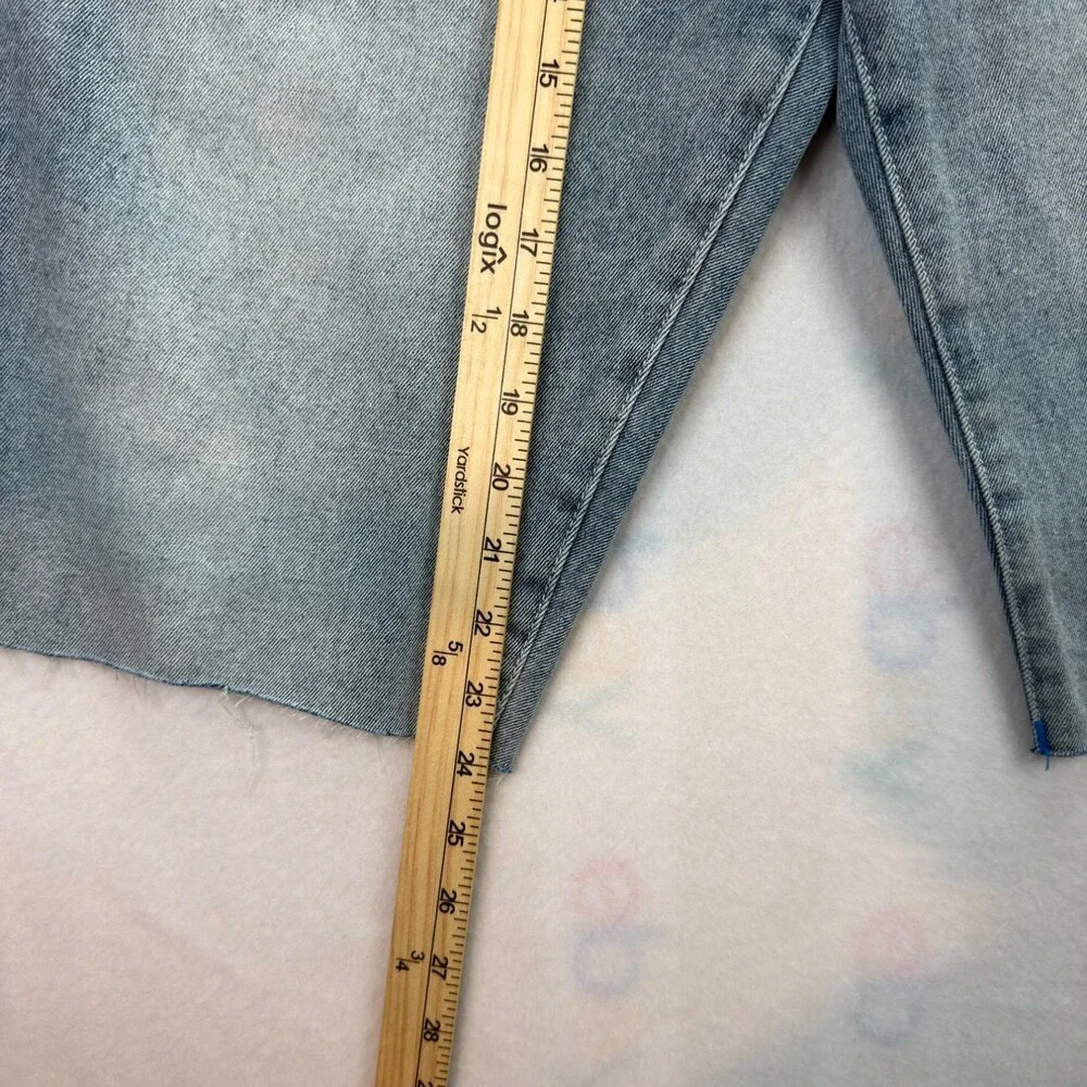 True Religion Ricky Relaxed Straight Men’s Cutoff Jean Short Size 34